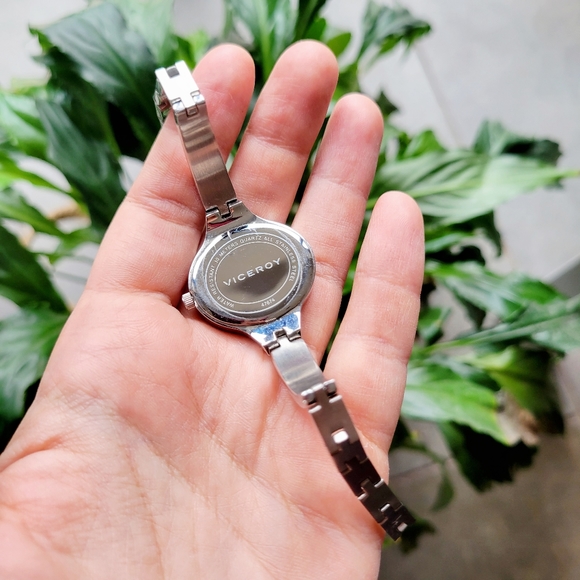 Viceroy Silver Diamond Watch